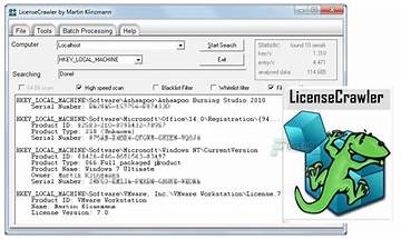 LicenseCrawler for Windows - Download it from Habererciyes for free